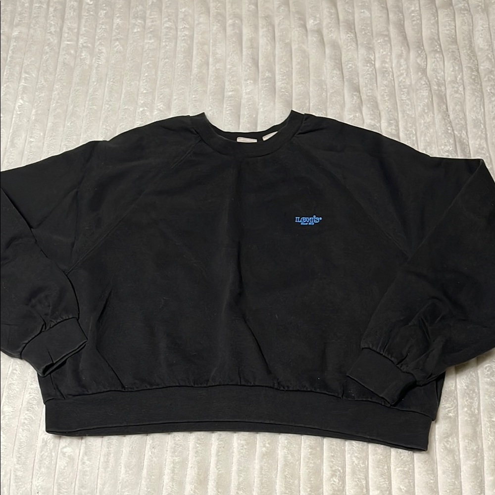 Levi's Black Crewneck Sweater | Size XL